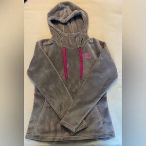 North face woman’s size small, super fuzzy hoodie